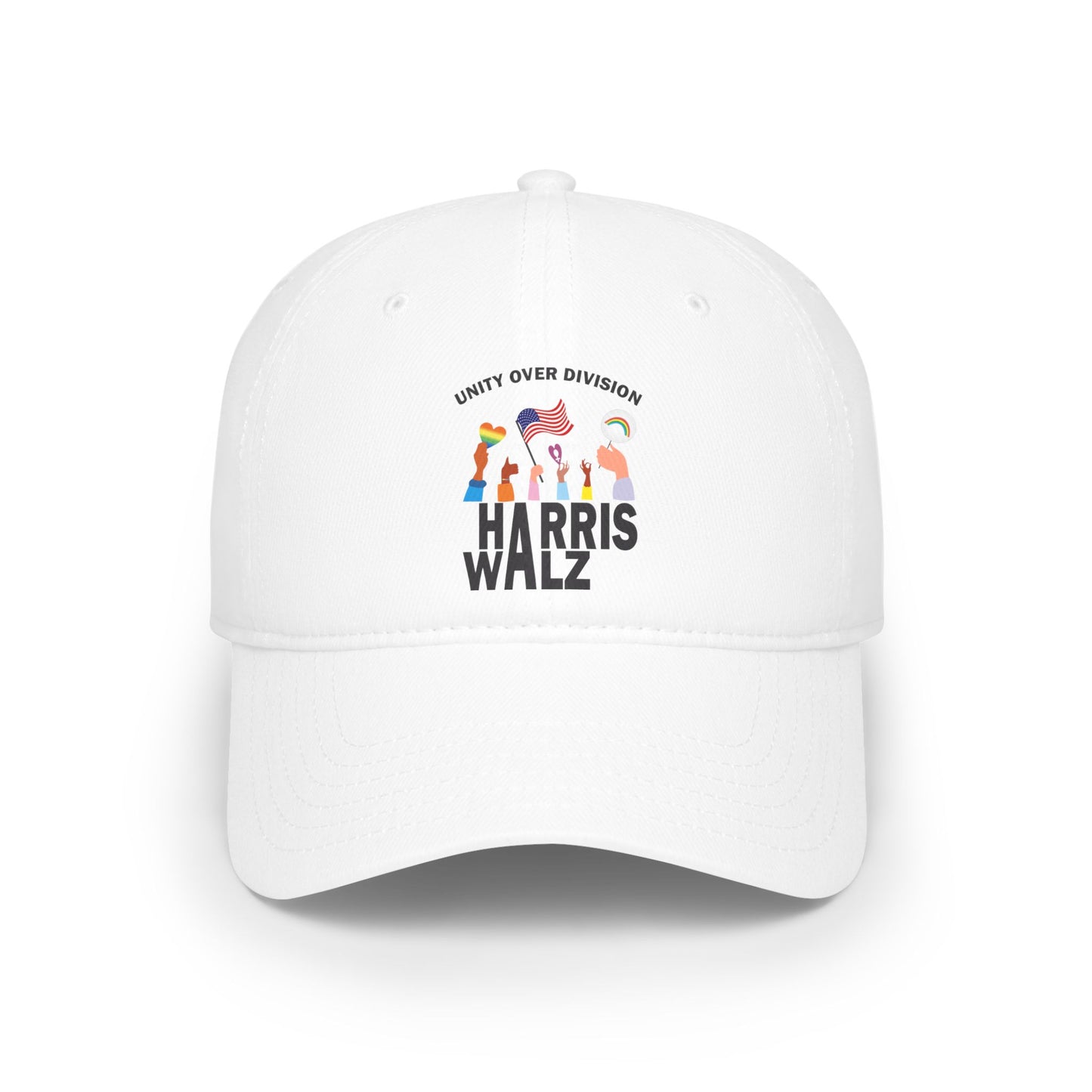 Unity Over Division Harris Walz | Low Profile Baseball Cap