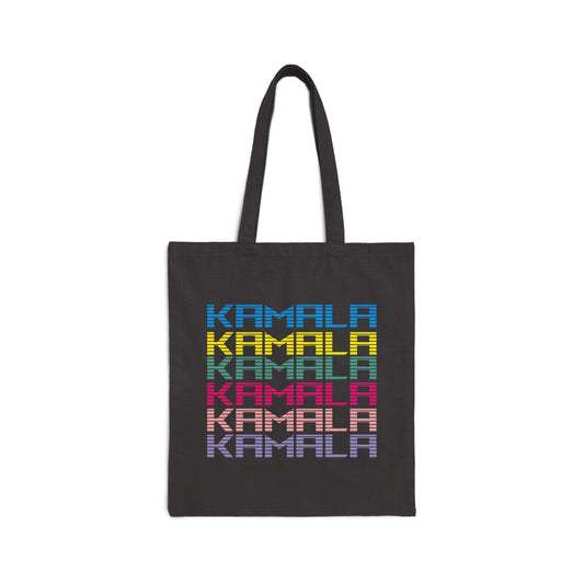 Kamala 6 | Cotton Canvas Tote Bag