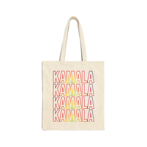 Kamala Ombre 1 | Cotton Canvas Tote Bag