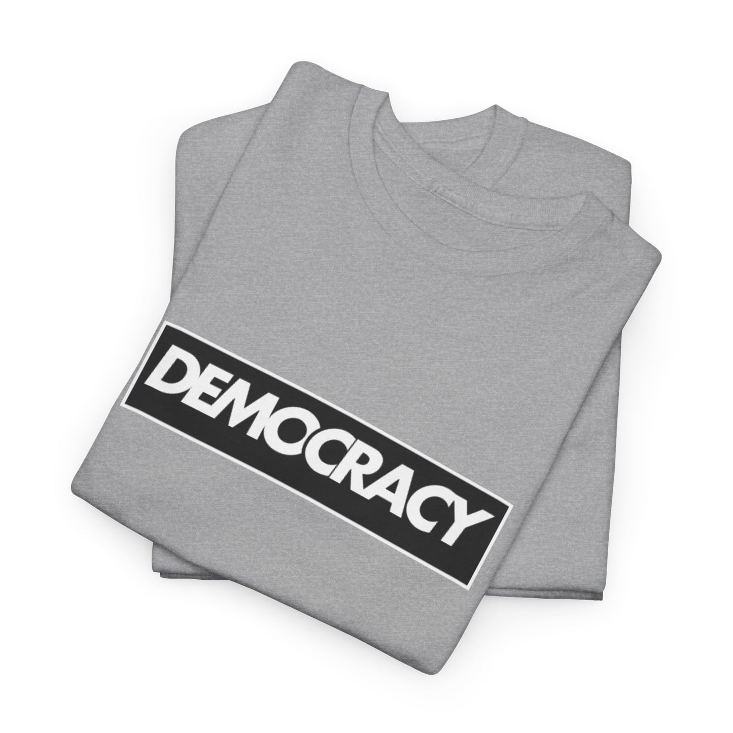 Democracy Black Box | Unisex Heavy Cotton Tee