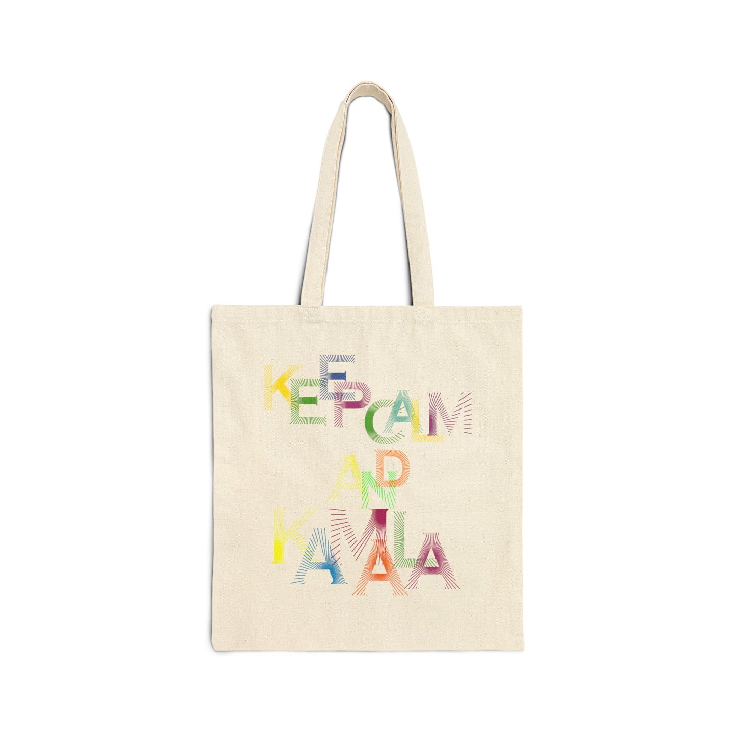 Keep Calm And Kamala | Cotton Canvas Tote Bag