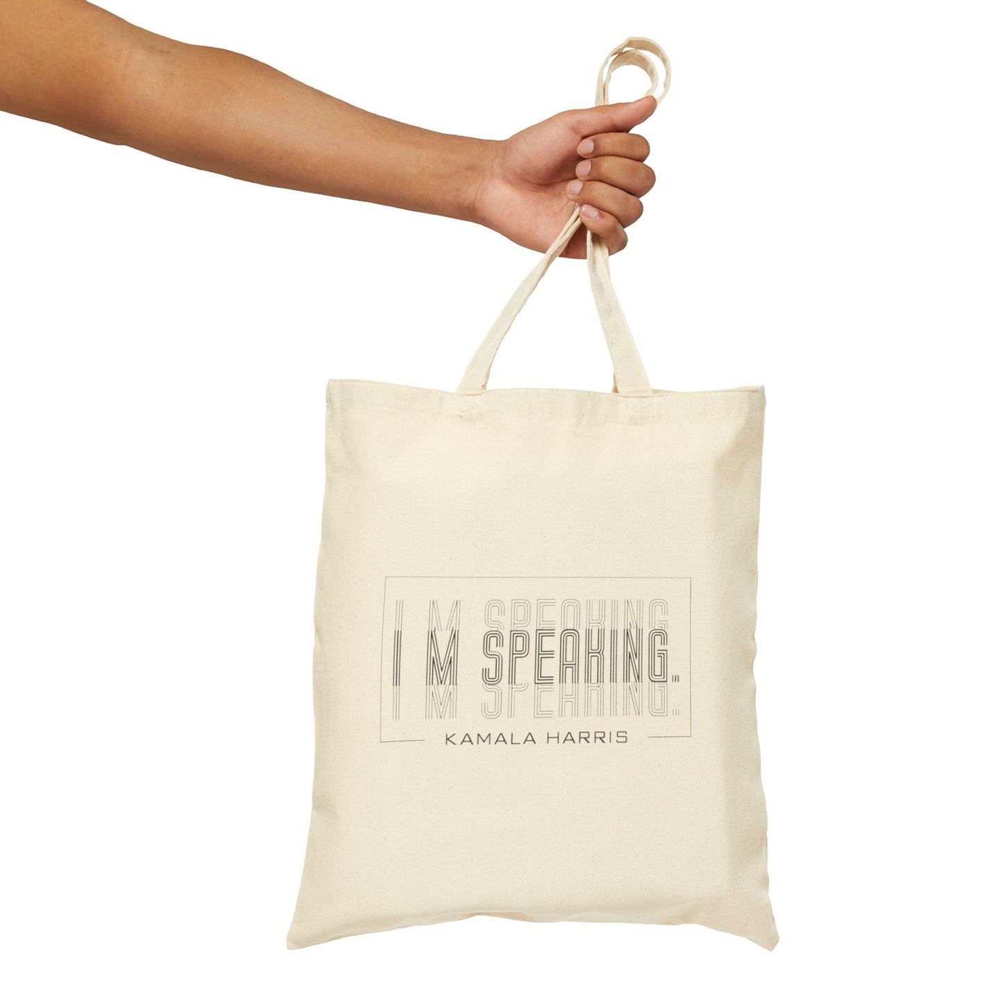 I'm Speaking | Cotton Canvas Tote Bag