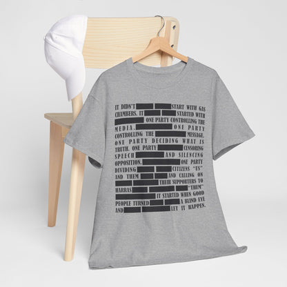 Censored Text | Unisex Heavy Cotton Tee