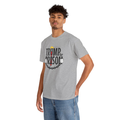 Trump for Prison 1 | Unisex Heavy Cotton Tee