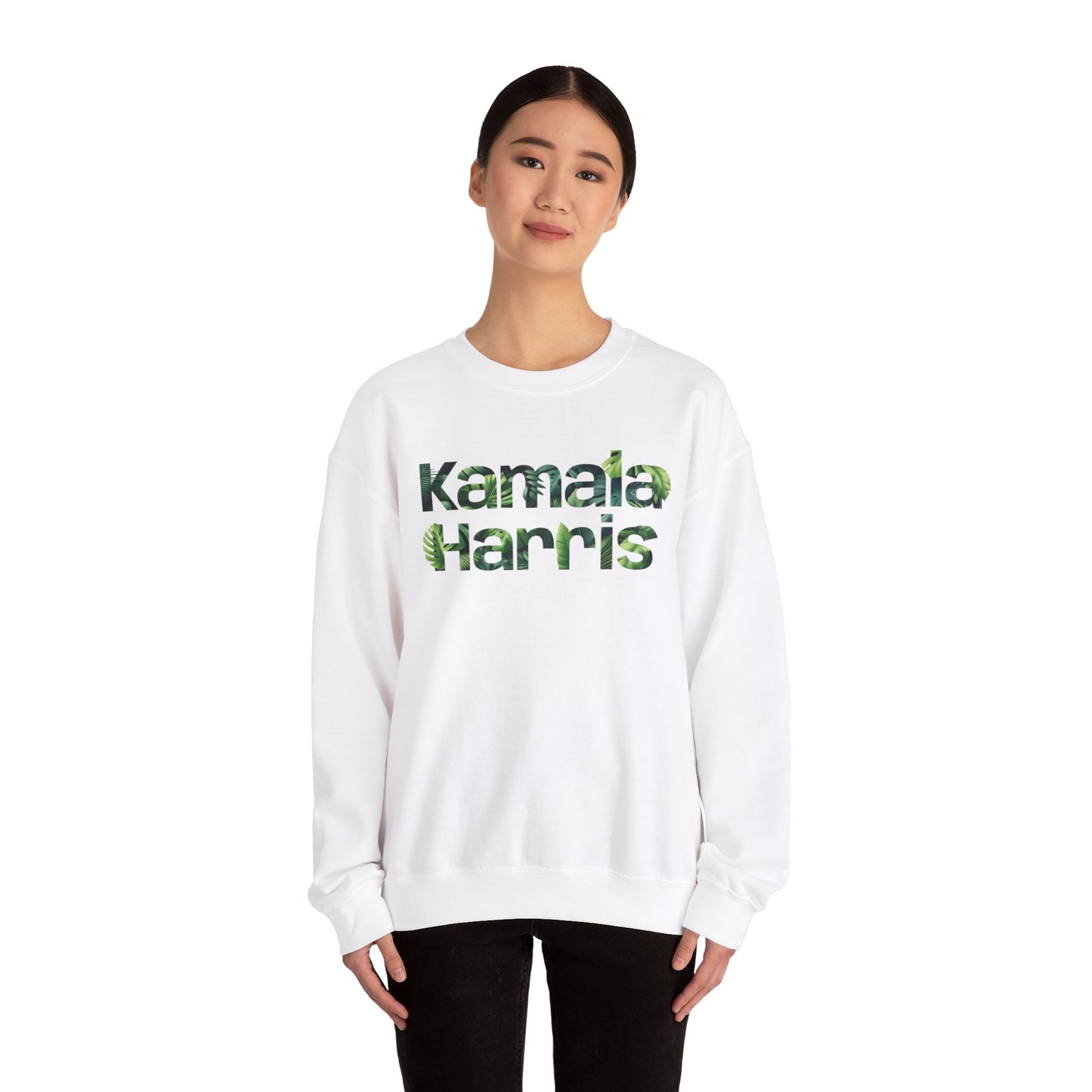 Greenery Kamala Harris |  Unisex Heavy Blend™ Crewneck Sweatshirt