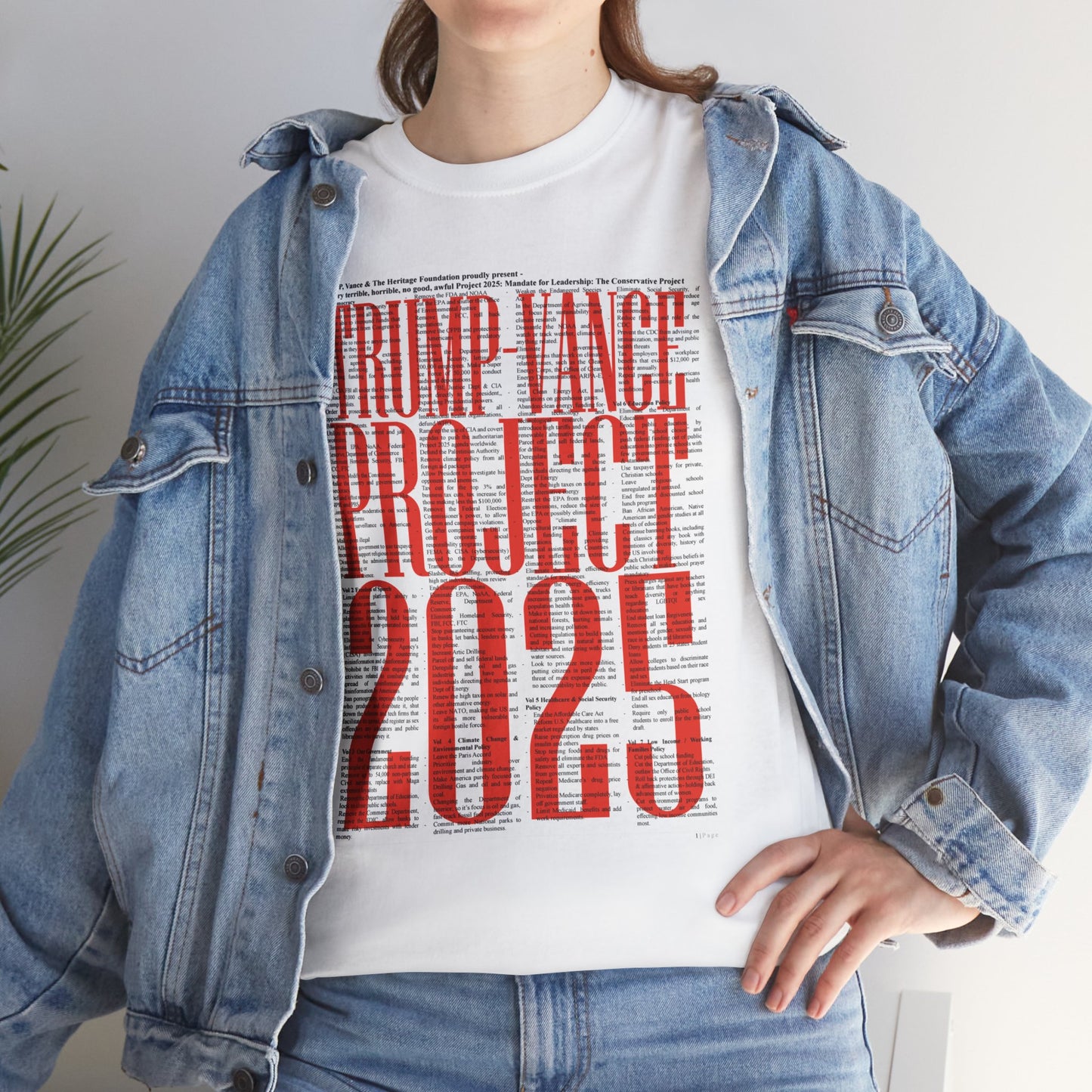 Project 2025 | Unisex Heavy Cotton Tee