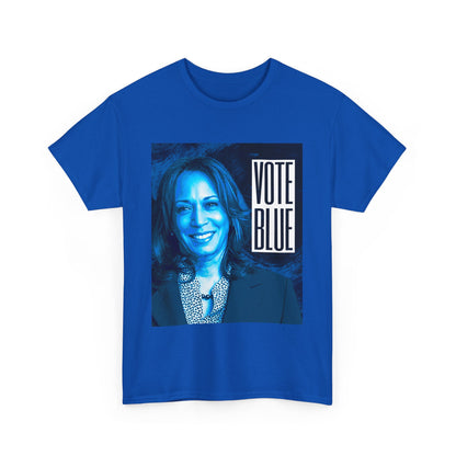 Kamala Blue face |  Short-Sleeve T-Shirt