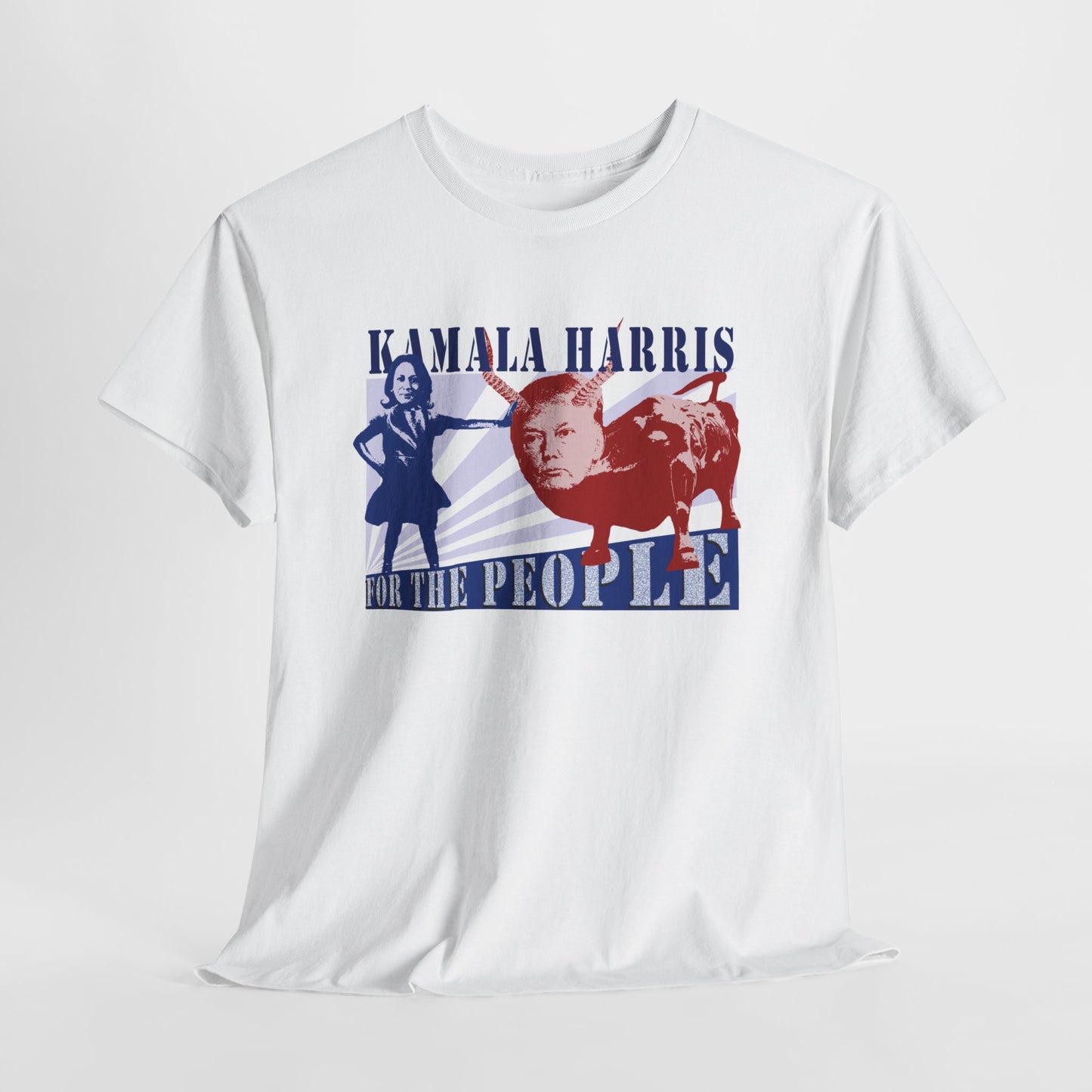 Kamala Braves Girl | Unisex Heavy Cotton Tee