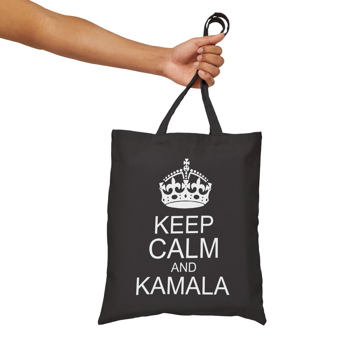 Keep Calm and Kamala | Cotton Canvas Tote Bag