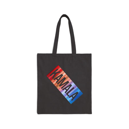 Kamala Neon 1 | Cotton Canvas Tote Bag