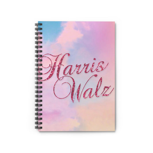 Cloud Pink Spiral Notebook - Ruled Line