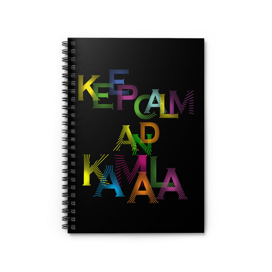 Keep Calm Spiral Notebook - Ruled Line