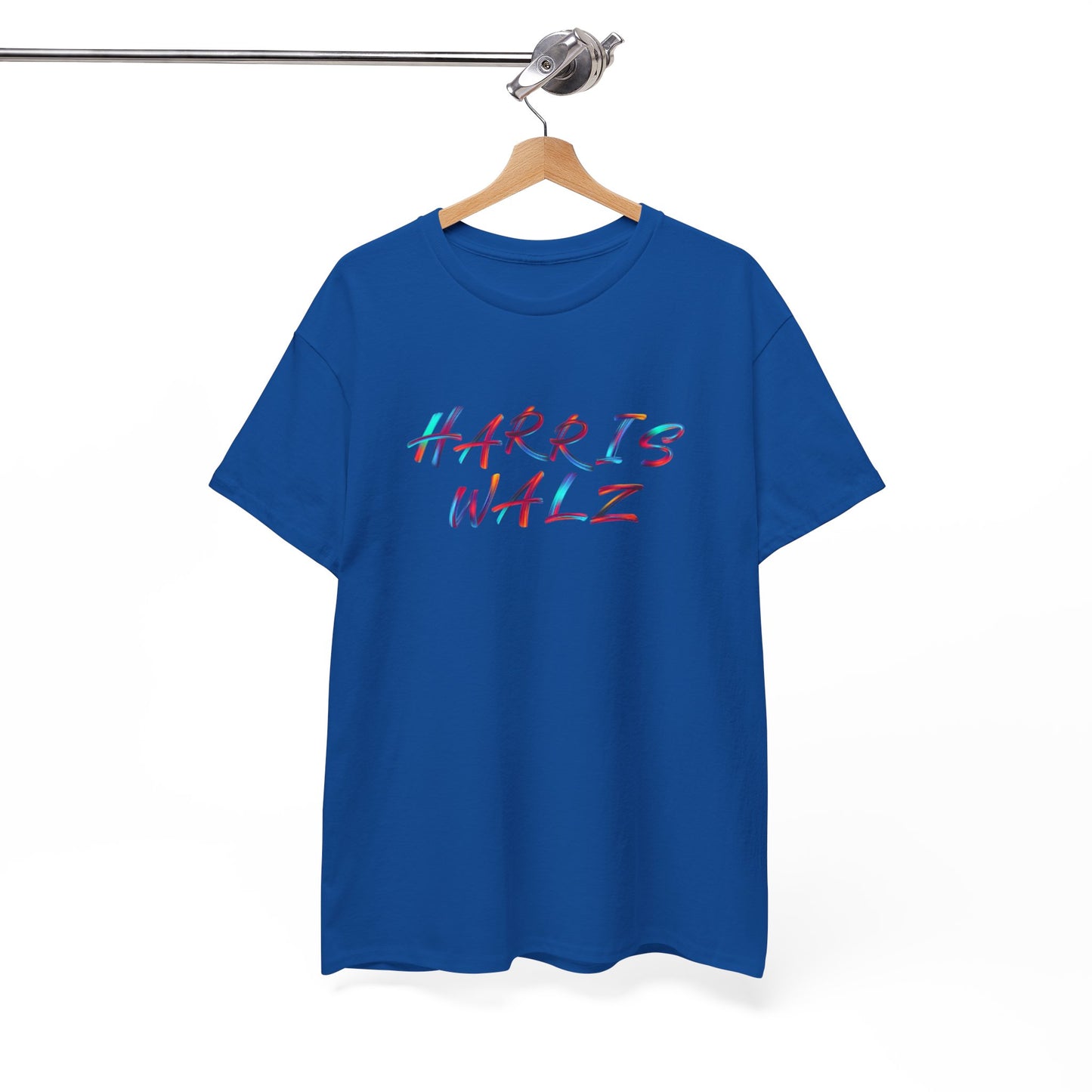 Harris Walz Brush Effect | Unisex Heavy Cotton Tee