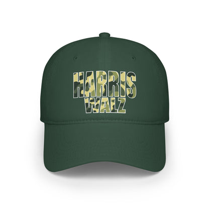 Harris Walz Green Camo | Low Profile Baseball Cap