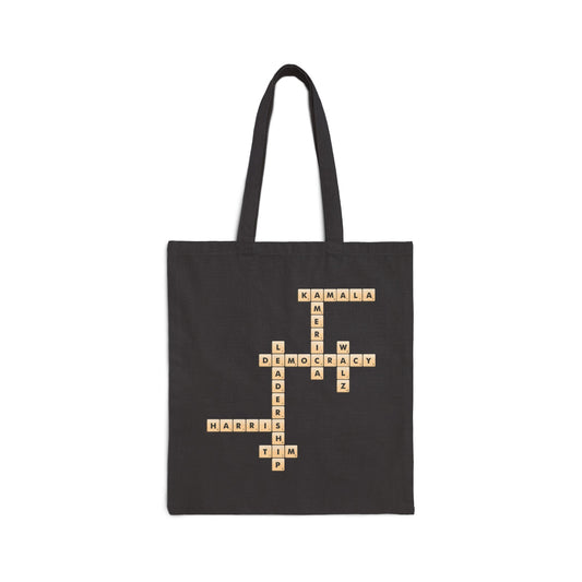 Scrabble | Cotton Canvas Tote Bag