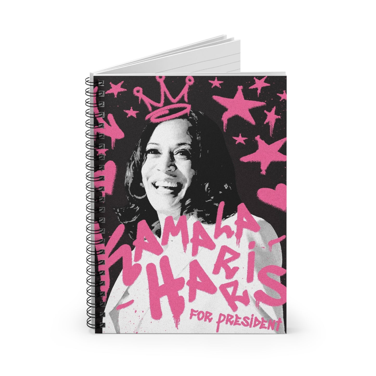 Kamala Harris for President | Spiral Notebook - Ruled Line