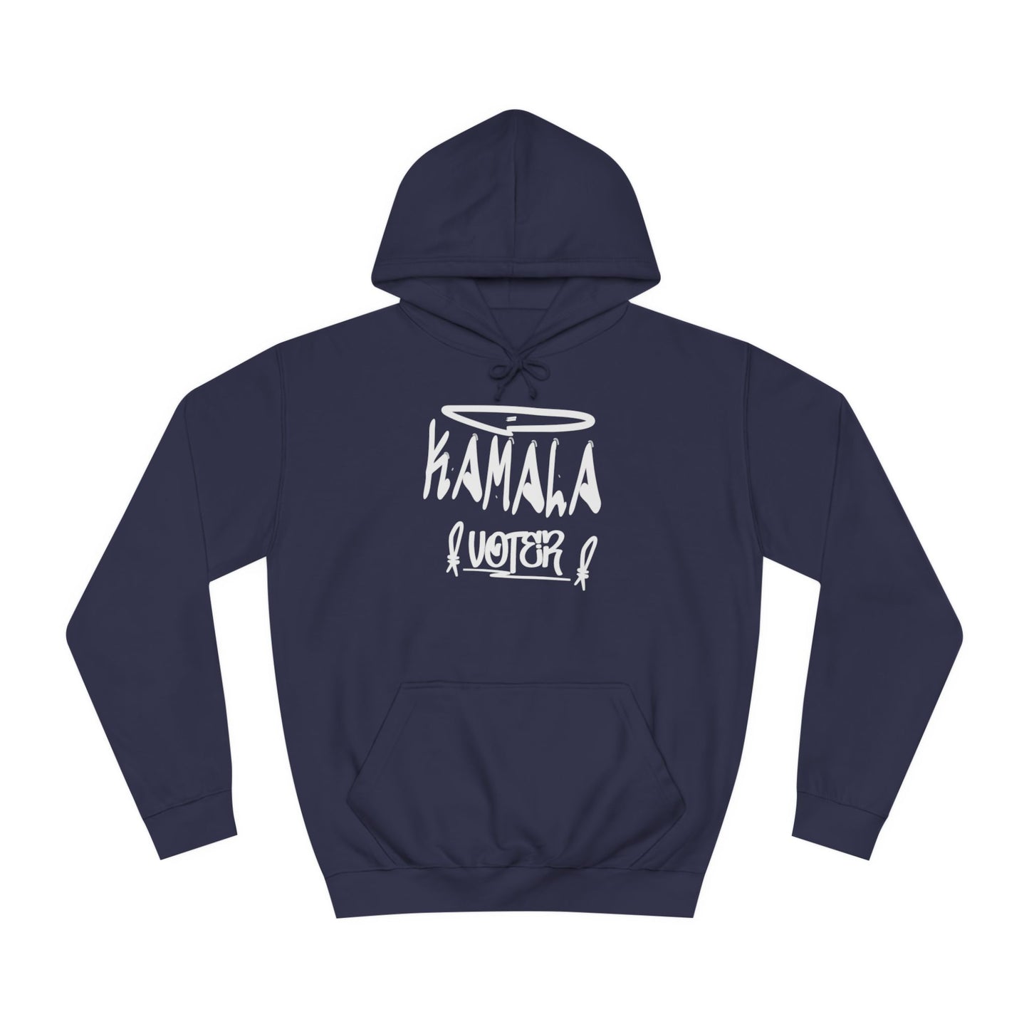 Hello My Name is Kamala Voter | Double Sided Unisex College Hoodie