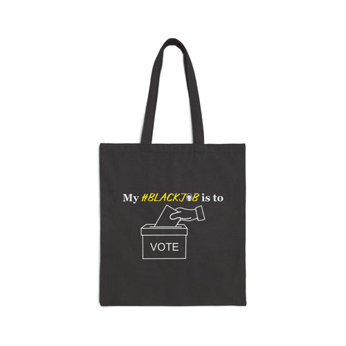 BlackJob | Cotton Canvas Tote Bag