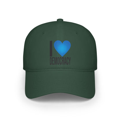 I Love Democracy | Low Profile Baseball Cap