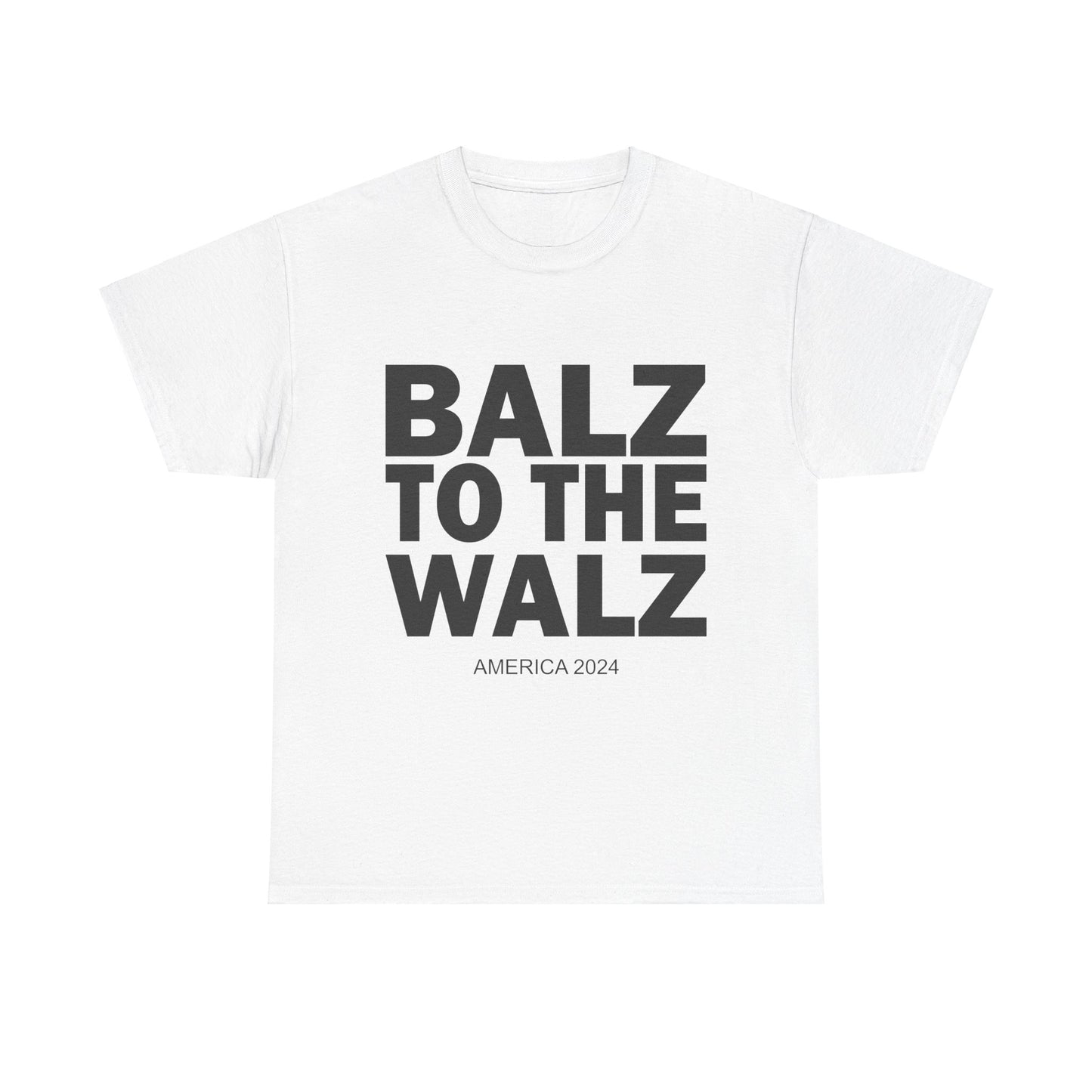 Balz To The Walz | Harris Walz Unisex Heavy Cotton Tee