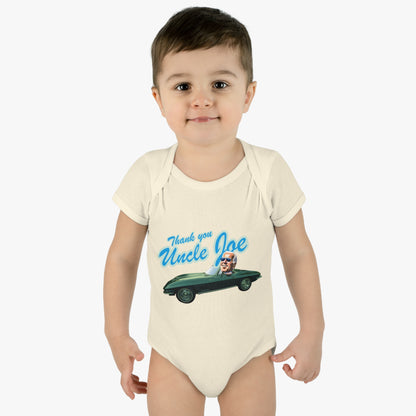 Thank You Uncle Joe | Infant Baby Rib Bodysuit