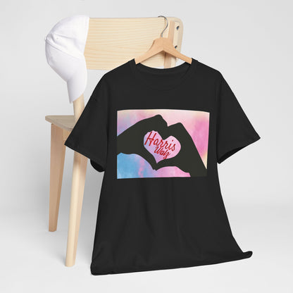 Harris Walz Love Swifties Hand | Unisex Heavy Cotton Tee