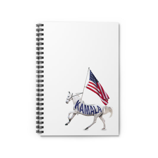 White Horse Spiral Notebook - Ruled Line