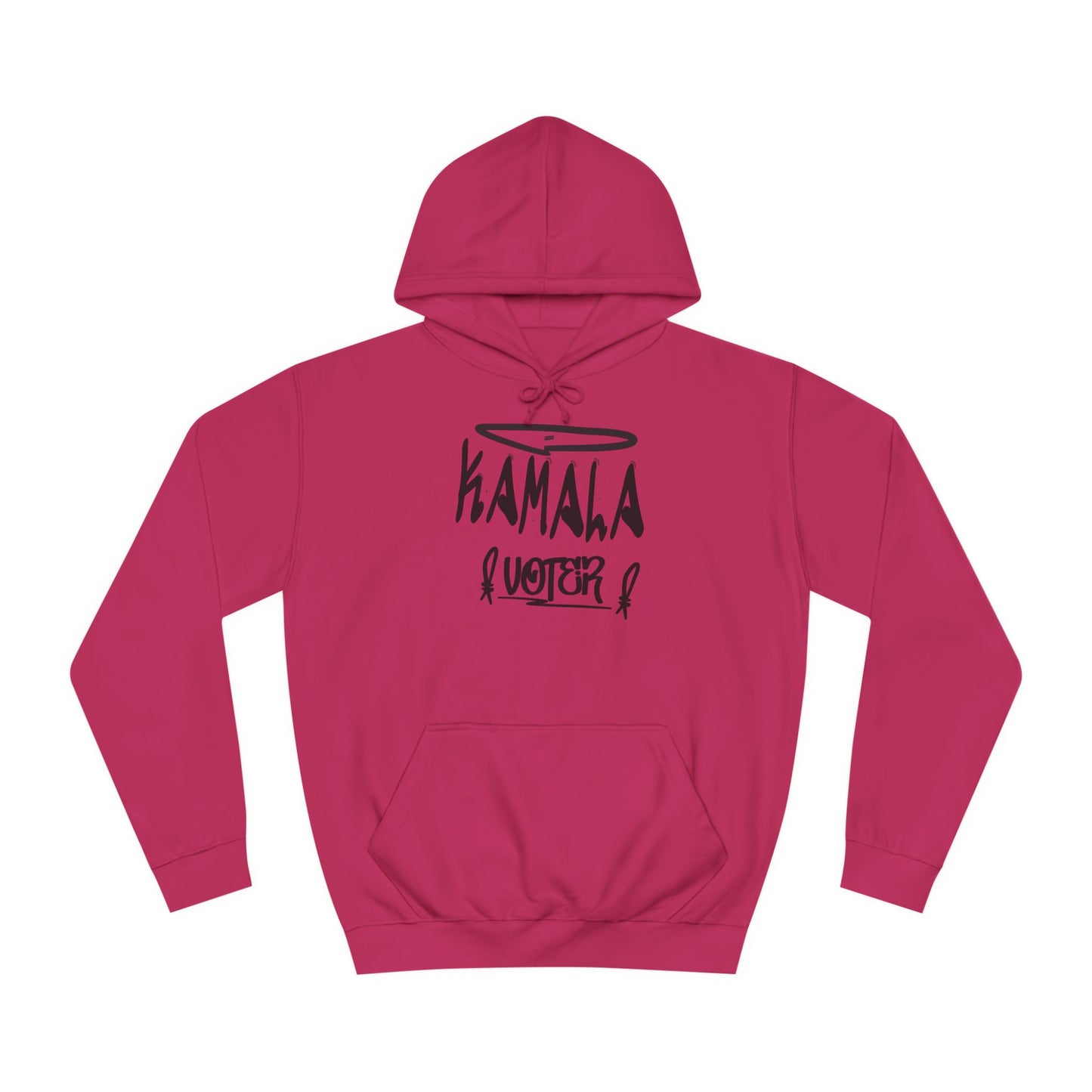 Hello My Name is Kamala Voter | Double Sided Unisex College Hoodie