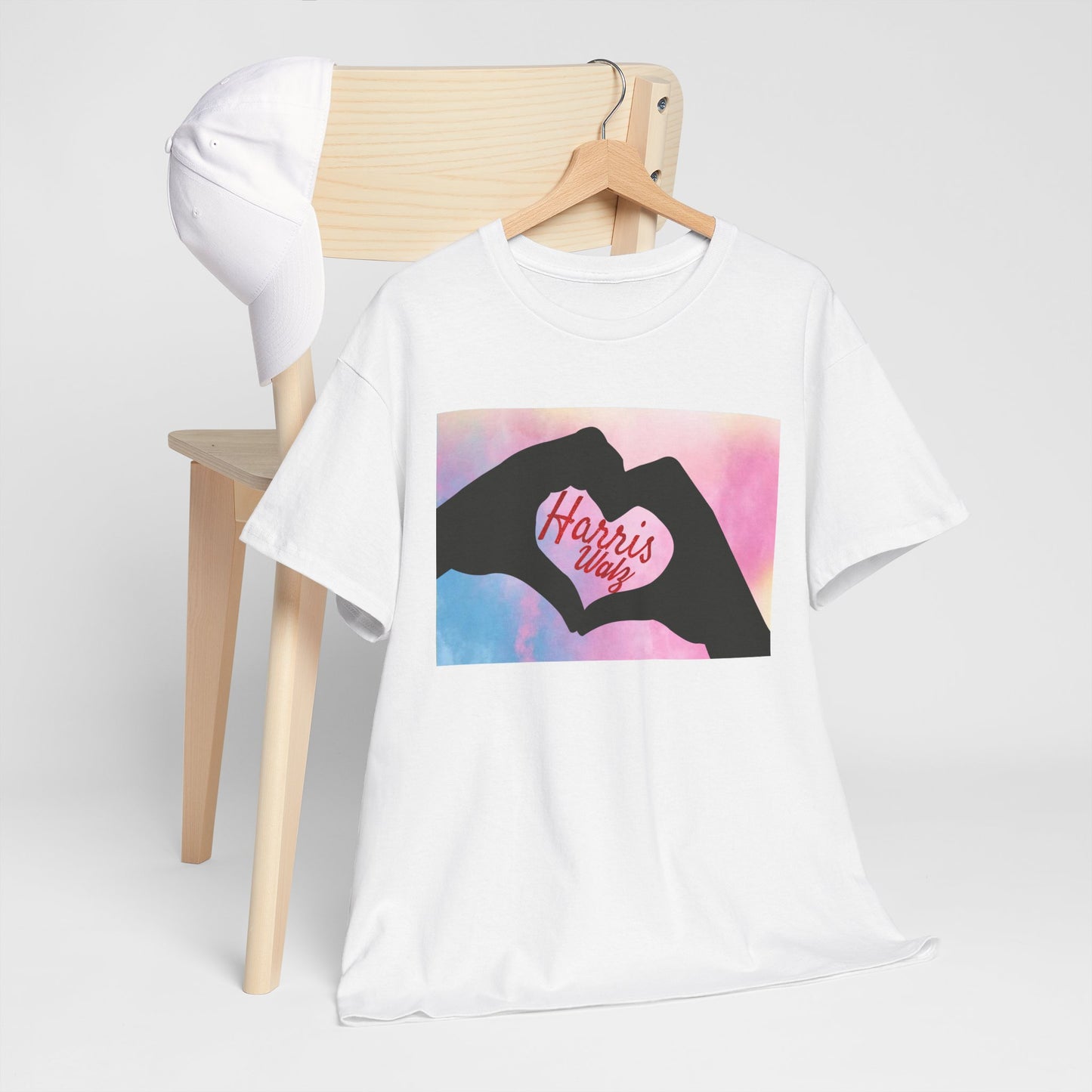 Harris Walz Love Swifties Hand | Unisex Heavy Cotton Tee