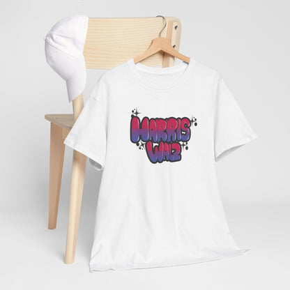 Harris Walz Freedom Not like Us Graffiti | Double Sided Unisex Heavy Cotton Tee