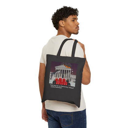 Supreme Justices | Cotton Canvas Tote Bag