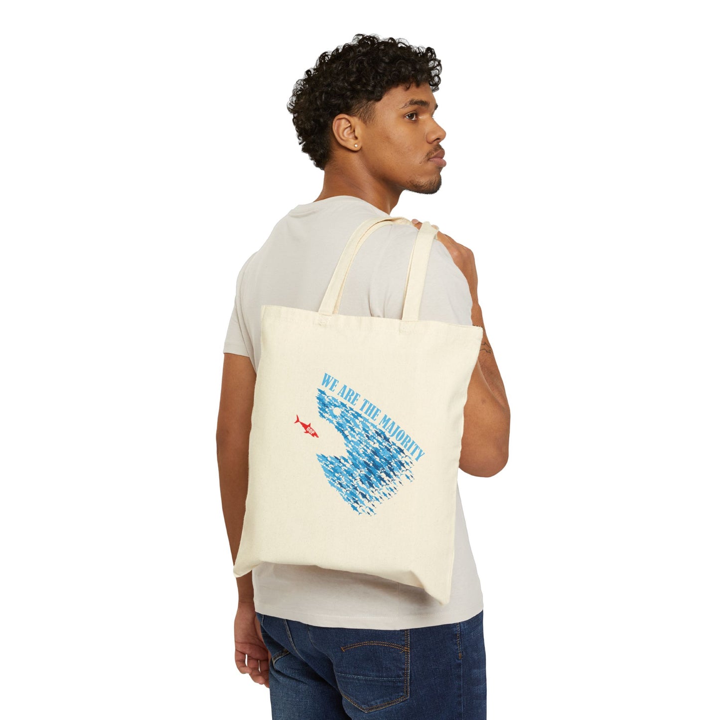 We Are The Majority 7046 | Cotton Canvas Tote Bag