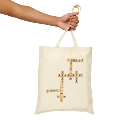 Scrabble | Cotton Canvas Tote Bag