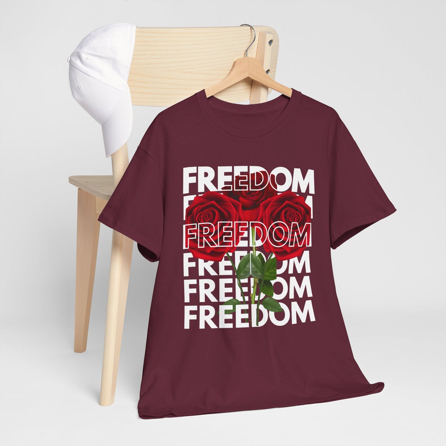 Freedom Rose | Unisex Heavy Cotton Tee