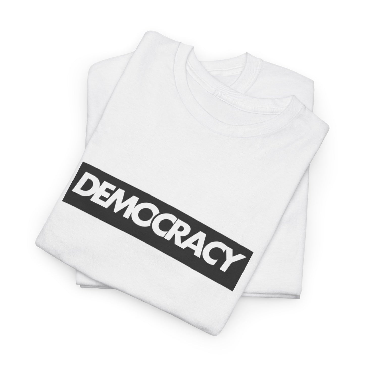 Democracy Black Box | Unisex Heavy Cotton Tee