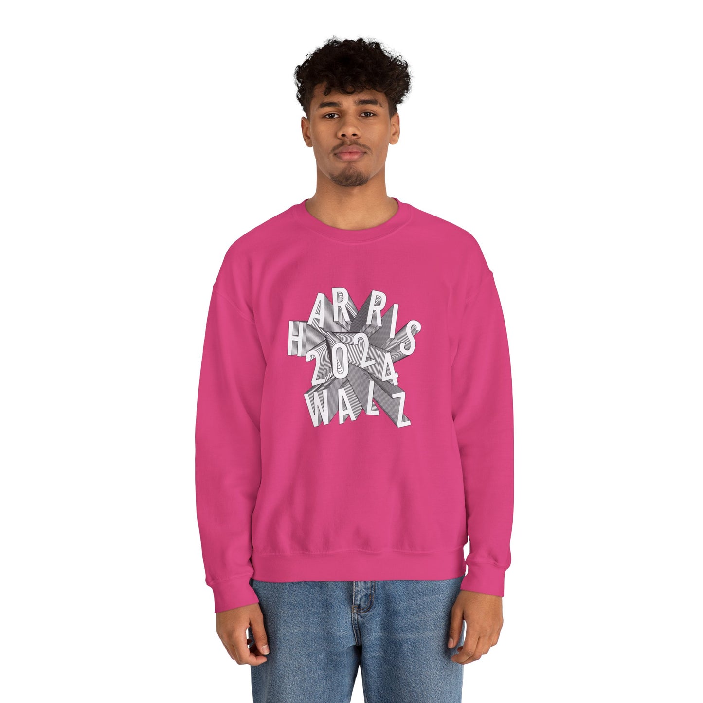 Kamala Harris & Tim Walz 2024 | Unisex Heavy Blend™ Crewneck Sweatshirt