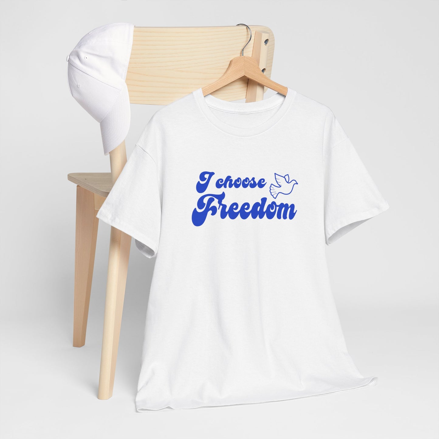 I Choose freedom | Double Sided Unisex Heavy Cotton Tee