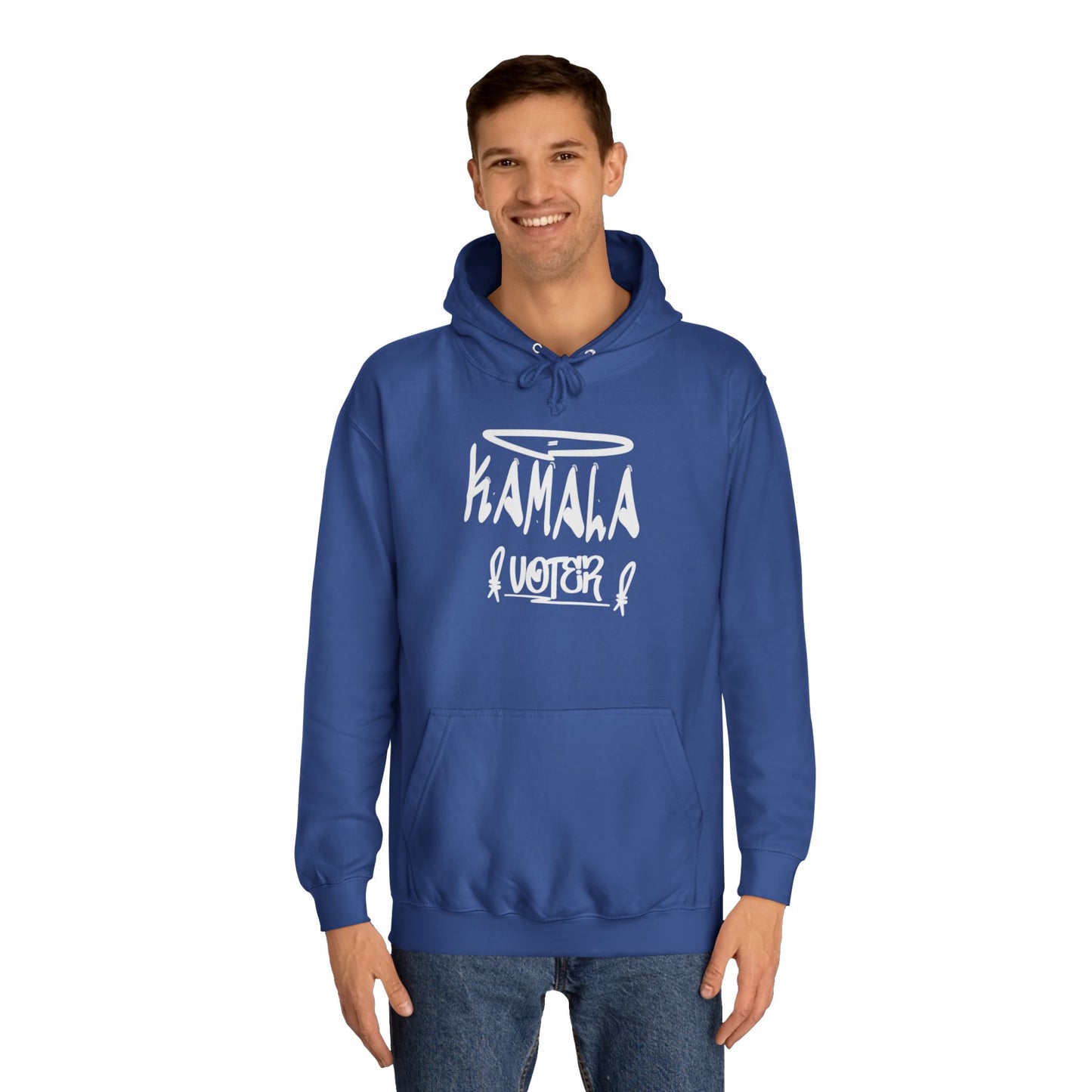 Hello My Name is Kamala Voter | Double Sided Unisex College Hoodie