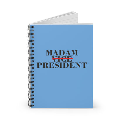 Madam President Spiral Notebook - Ruled Line