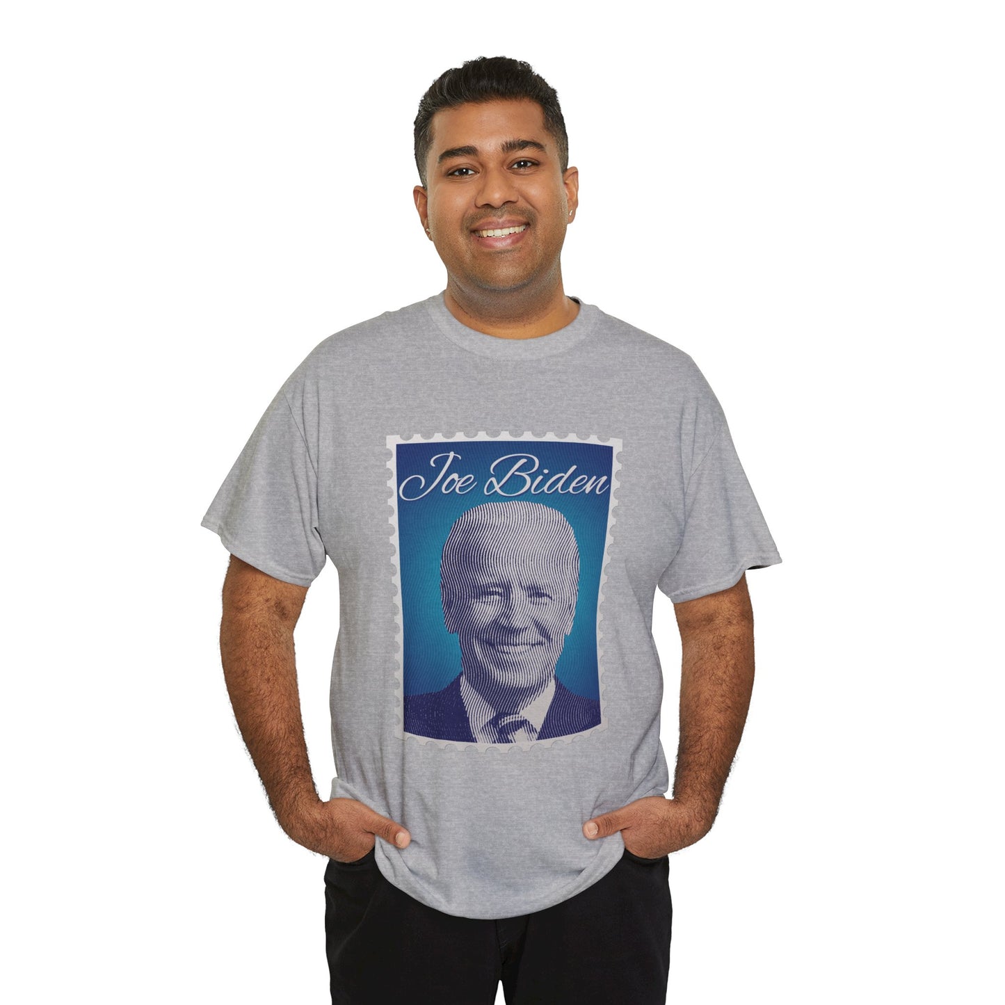 Joe Biden Stamp | Unisex Heavy Cotton Tee