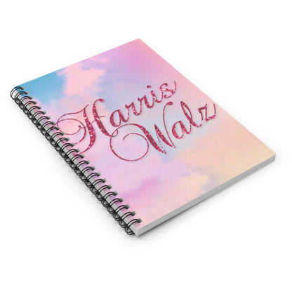 Cloud Pink Spiral Notebook - Ruled Line