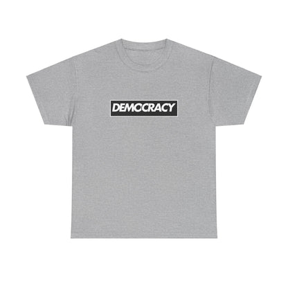 Democracy Black Box | Unisex Heavy Cotton Tee