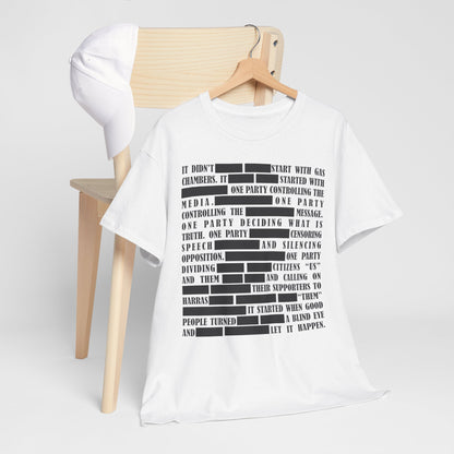 Censored Text | Unisex Heavy Cotton Tee