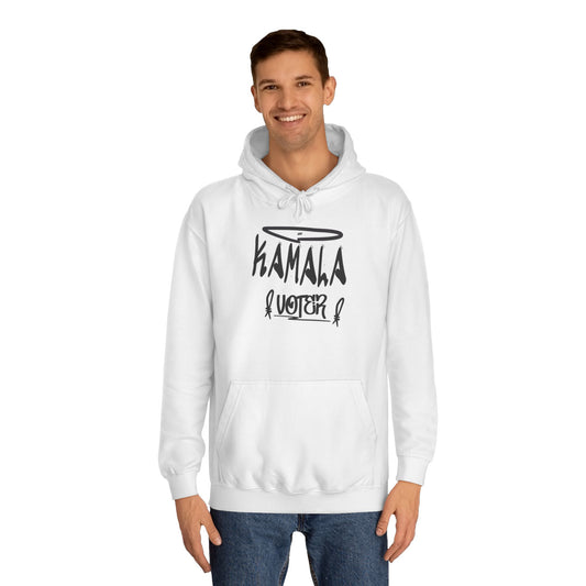 Hello My Name is Kamala Voter | Double Sided Unisex College Hoodie