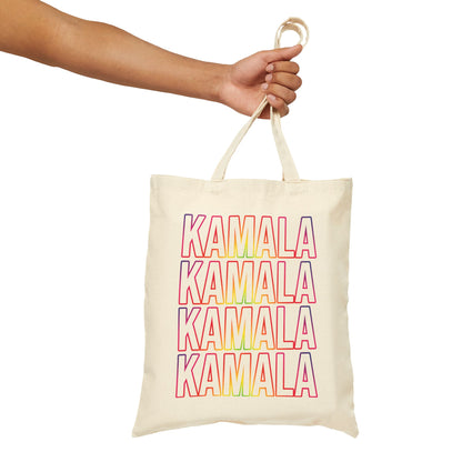 Kamala Ombre 1 | Cotton Canvas Tote Bag