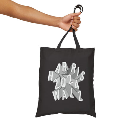 HARRIS WALZ 2024 | Cotton Canvas Tote Bag