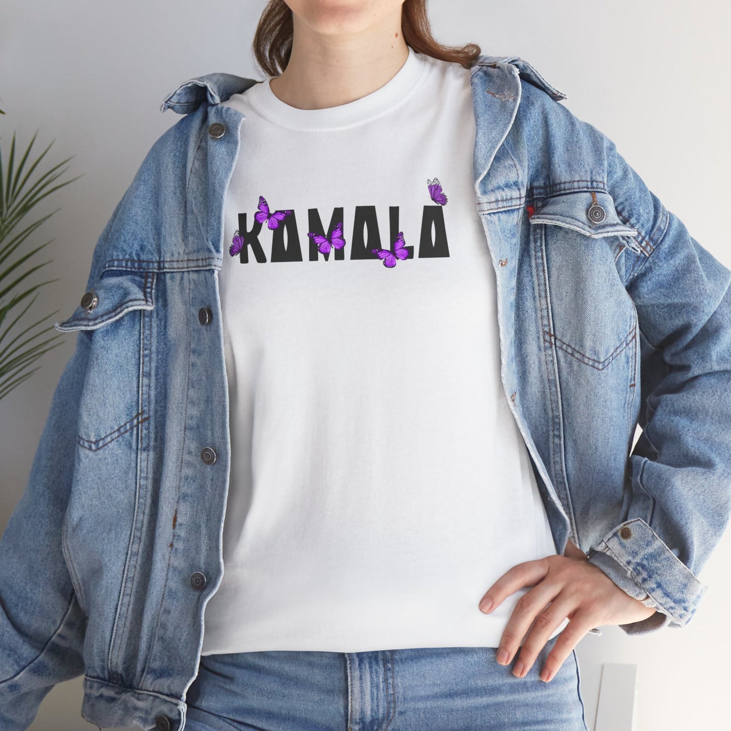 Kamala Butterflies | Unisex Heavy Cotton Tee