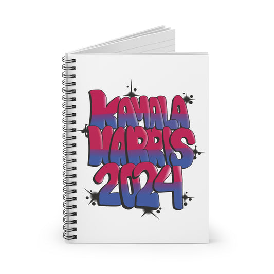 Kamala Harris 2024 | Spiral Notebook - Ruled Line