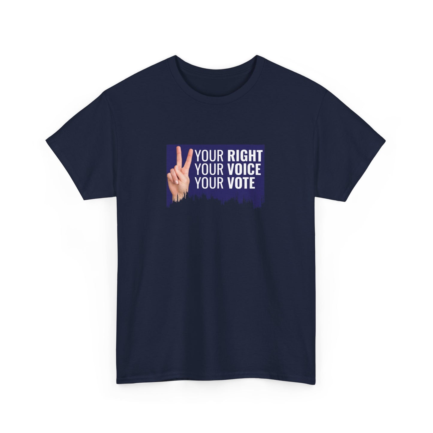 Your Right Your Voice Your Vote | Unisex Heavy Cotton Tee