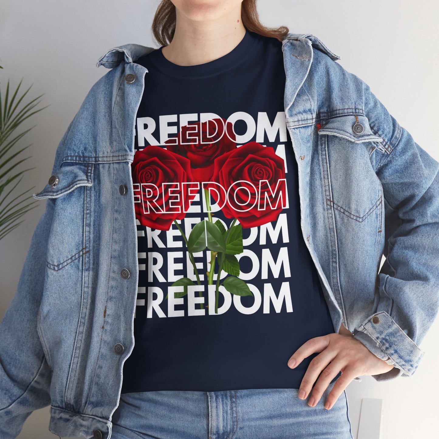 Freedom Rose | Unisex Heavy Cotton Tee